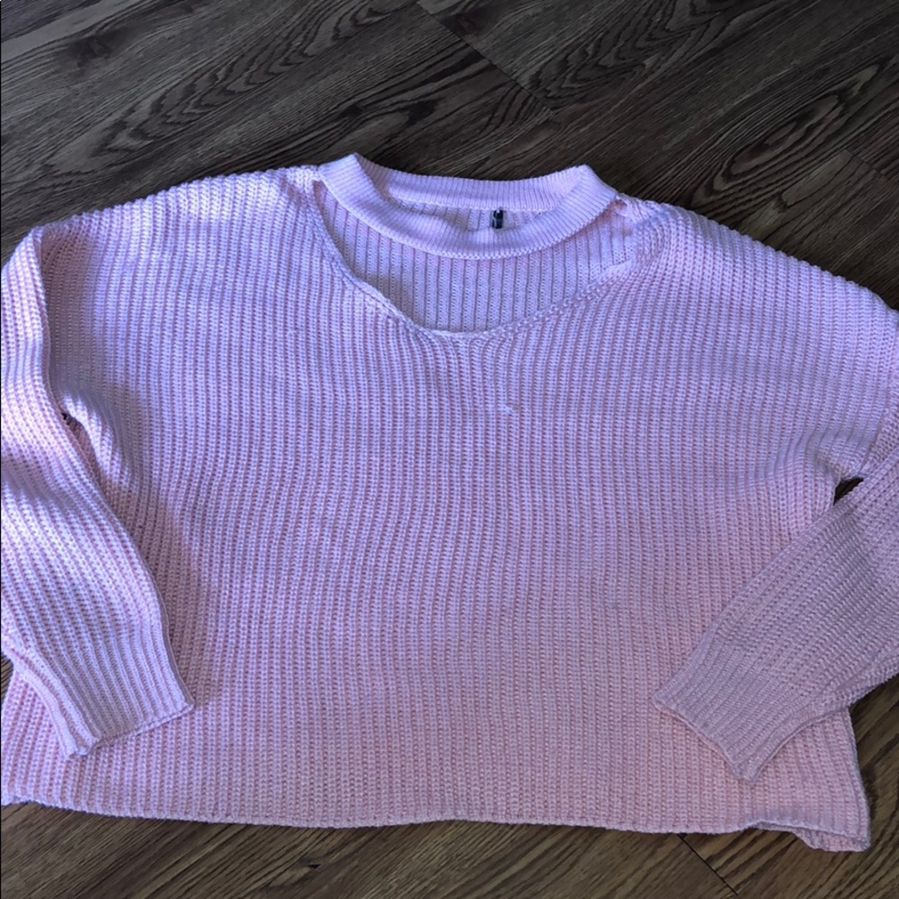 Crop-sweater